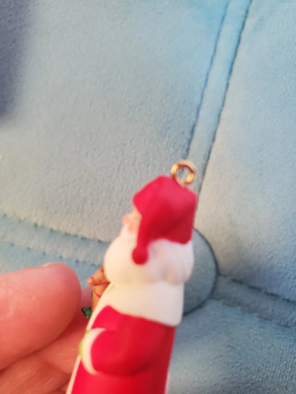 2014 Hallmark Keepsake Santa The Toy Bringer Miniature Ornament QXM8526